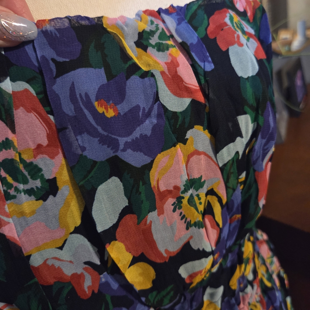 Anthropologie Floral Maxi Dress - Multicolor - Picture 2 of 4